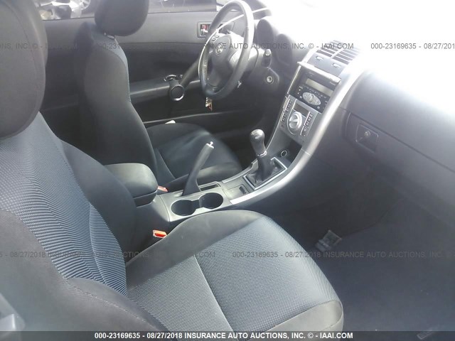 JTKDE177460065317 - 2006 TOYOTA SCION TC 银色 照片 5