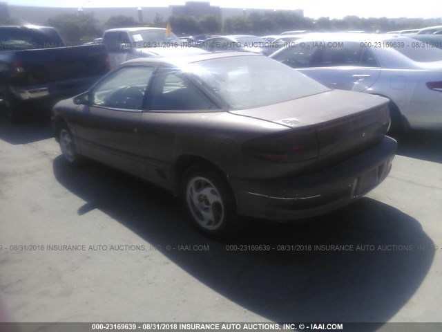 1G8ZH1279TZ312618 - 1996 SATURN SC2 BROWN photo 3