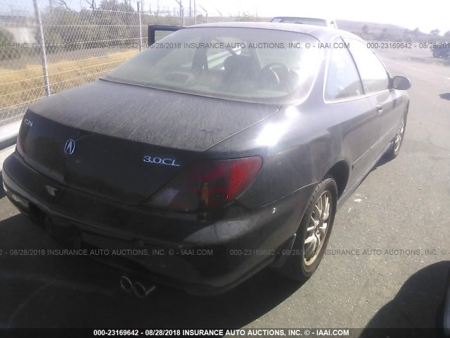 19UYA2252XL005845 - 1999 ACURA 3.0CL Черный фото 4