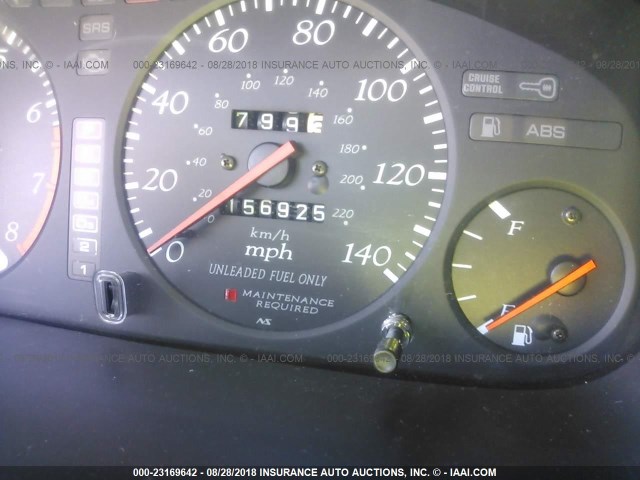 19UYA2252XL005845 - 1999 ACURA 3.0CL Черный фото 7