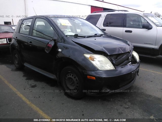 JTKKT624X50114428 - 2005 TOYOTA SCION XA შავი ფოტო 1