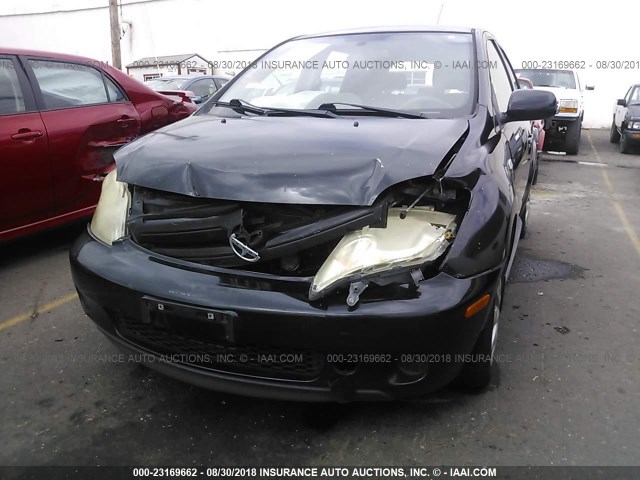 JTKKT624X50114428 - 2005 TOYOTA SCION XA შავი ფოტო 6