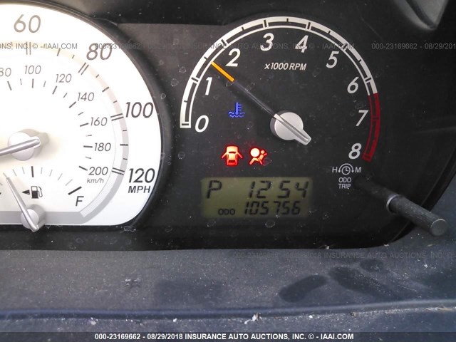 JTKKT624X50114428 - 2005 TOYOTA SCION XA შავი ფოტო 7