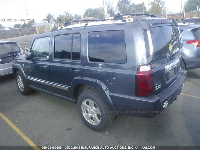 1J8HG58276C364286 - 2006 JEEP COMMANDER LIMITED GRAY photo 3