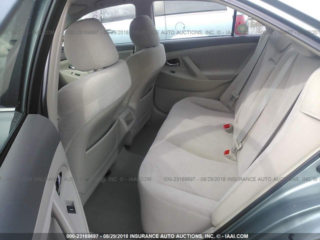 4T4BF3EK6AR070987 - 2010 TOYOTA CAMRY SE/LE/XLE 青绿色 照片 8