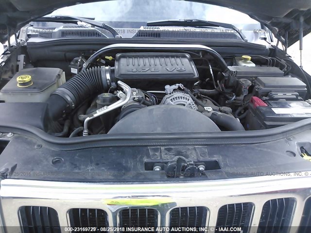 1J8HG48P47C632993 - 2007 JEEP COMMANDER Qara foto 10