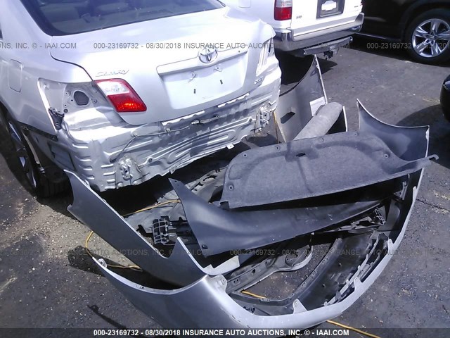 4T1BK46K79U092034 - 2009 TOYOTA CAMRY SE/LE/XLE 银色 照片 6