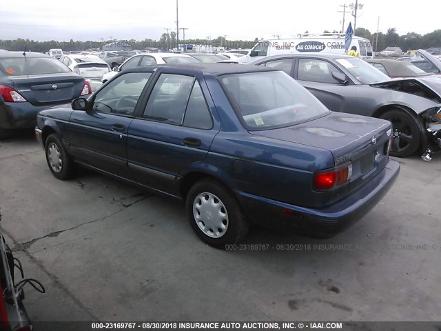 1N4EB31F2RC758413 - 1994 NISSAN SENTRA E/XE/GXE/LE BLUE photo 3