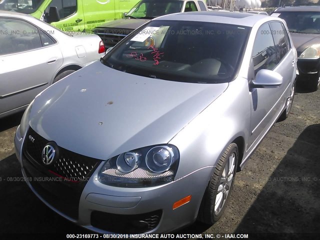 WVWHV71K67W114833 - 2007 VOLKSWAGEN NEW GTI SILVER photo 2