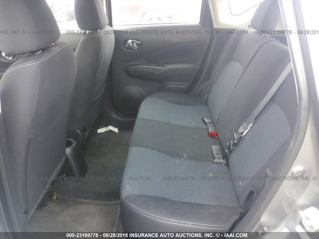 3N1CE2CP1GL354077 - 2016 NISSAN VERSA NOTE S/S PLUS/SV/SL/SR GRAY photo 8