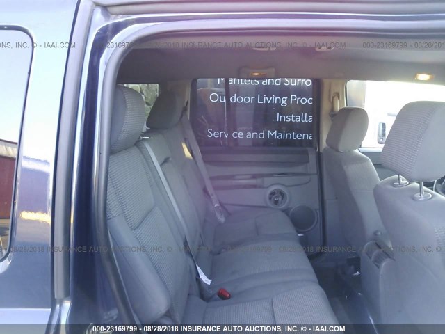 1J8HH48K06C126254 - 2006 JEEP COMMANDER მუქი ლურჯი ფოტო 8