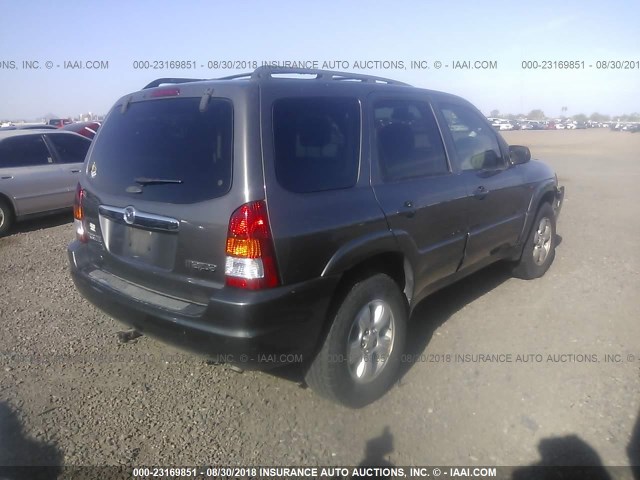 4F2CZ96173KM49191 - 2003 MAZDA TRIBUTE ES GRAY photo 4