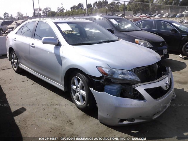 4T1BE46K77U625911 - 2007 TOYOTA CAMRY NEW GENERAT CE/LE/XLE/SE SILVER photo 1