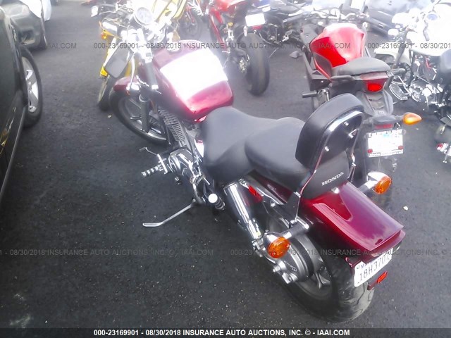 1HFSC18135A900031 - 2005 HONDA VT1100 C RED photo 3