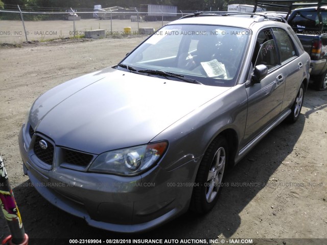 JF1GG67686H819720 - 2006 SUBARU IMPREZA 2.5I SPORTS WAGON GRAY photo 2