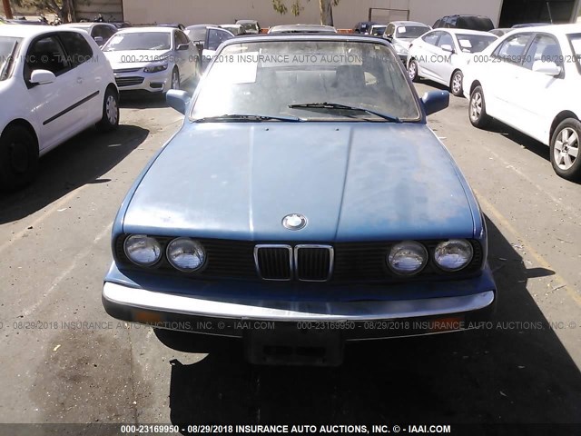 WBABB2307J8859242 - 1988 BMW 325 I AUTOMATIC BLUE photo 6