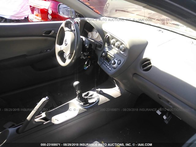 JH4DC53086S011440 - 2006 ACURA RSX TYPE-S GRAY photo 5