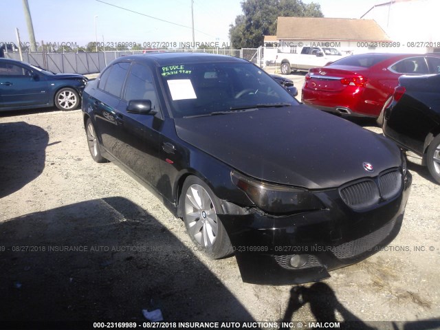 WBANB33594B108200 - 2004 BMW 545 I BLACK photo 1