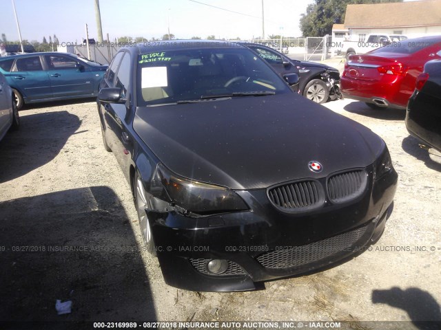 WBANB33594B108200 - 2004 BMW 545 I BLACK photo 6