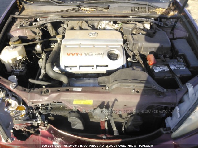 4T1BF30K45U109681 - 2005 TOYOTA CAMRY LE/XLE/SE Qırmızı foto 10