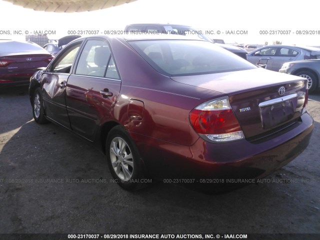 4T1BF30K45U109681 - 2005 TOYOTA CAMRY LE/XLE/SE Qırmızı foto 3
