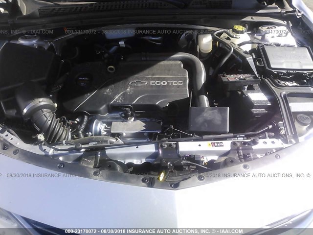 1G1ZB5ST6JF159733 - 2018 CHEVROLET MALIBU LS Gümüş foto 10