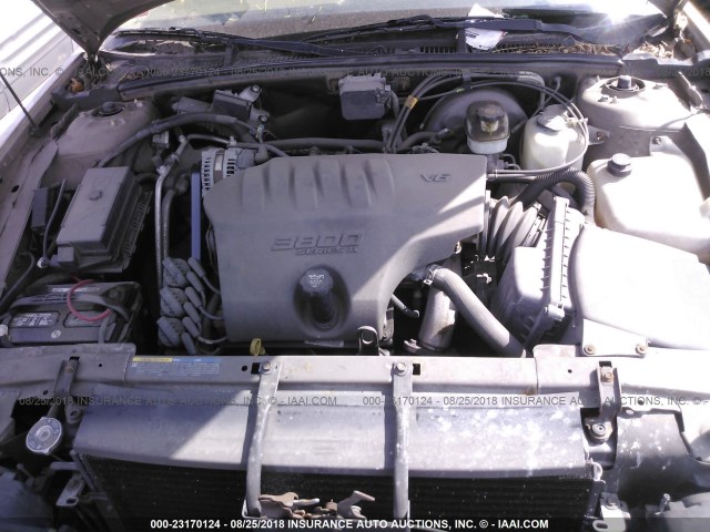 1G4CW54K254106451 - 2005 BUICK PARK AVENUE  TAN photo 10