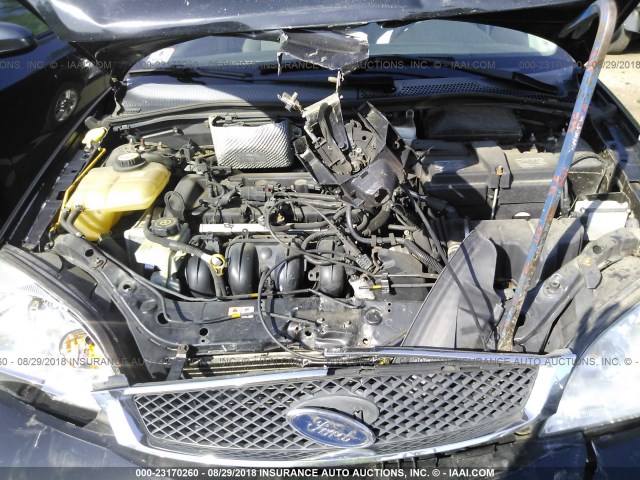 1FAHP37N17W106956 - 2007 FORD FOCUS ZX5/S/SE/SES 黑色 照片 10