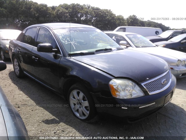 1FAHP24107G127965 - 2007 FORD FIVE HUNDRED SEL BLACK photo 1