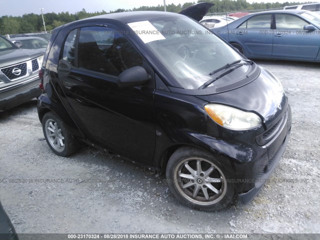 WMEEJ31X89K214947 - 2009 SMART FORTWO PURE/PASSION BLACK photo 1