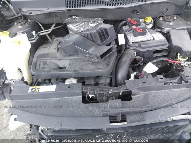 1C4NJDEB7GD764662 - 2016 JEEP COMPASS LATITUDE Grau Foto 10