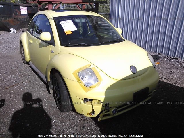 3VWDD21C7XM468628 - 1999 VOLKSWAGEN NEW BEETLE GLX ყვითელი ფოტო 1