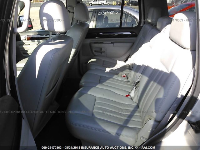 5LMEU88H64ZJ54015 - 2004 LINCOLN AVIATOR 银色 照片 8