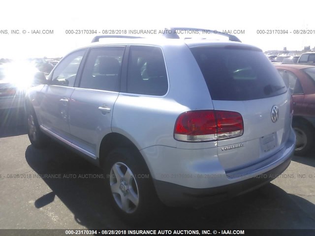 WVGBC77L94D052911 - 2004 VOLKSWAGEN TOUAREG 3.2 Light Blue photo 3