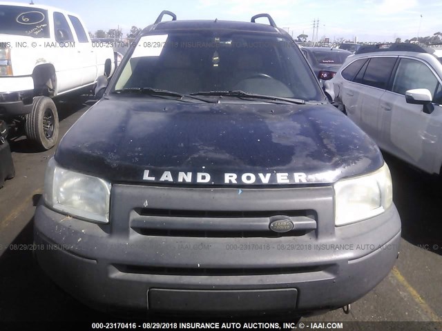 SALNY22253A231573 - 2003 LAND ROVER FREELANDER SE BLACK photo 6