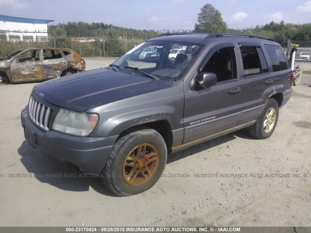 1J4GW48N74C401113 - 2004 JEEP GRAND CHEROKEE LAREDO/COLUMBIA/FREEDOM 灰色 照片 2