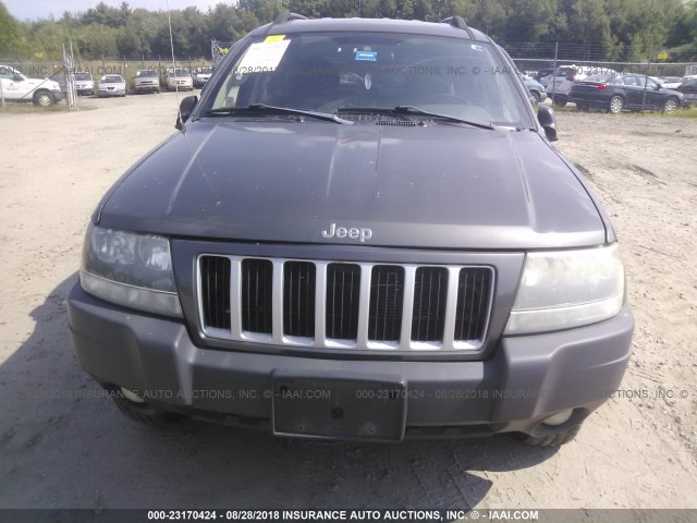 1J4GW48N74C401113 - 2004 JEEP GRAND CHEROKEE LAREDO/COLUMBIA/FREEDOM 灰色 照片 6