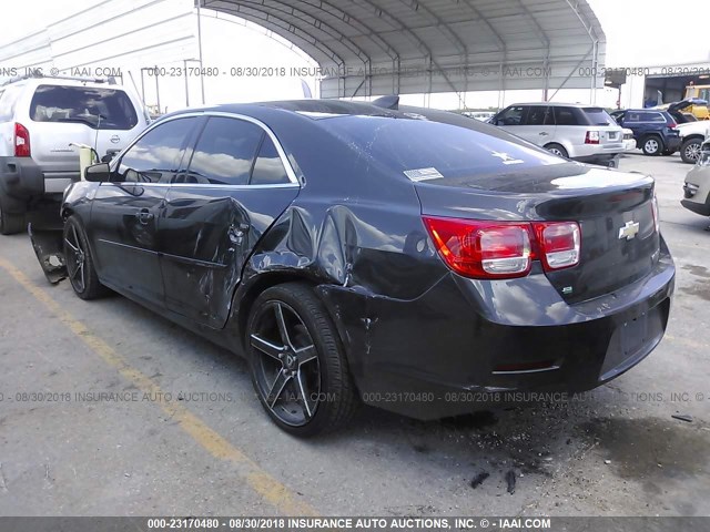 1G11B5SLXFF114069 - 2015 CHEVROLET MALIBU LS ნაცრისფერი ფოტო 3