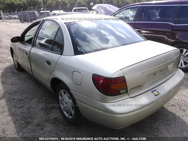 1G8ZH52892Z123918 - 2002 SATURN SL1 GOLD photo 3