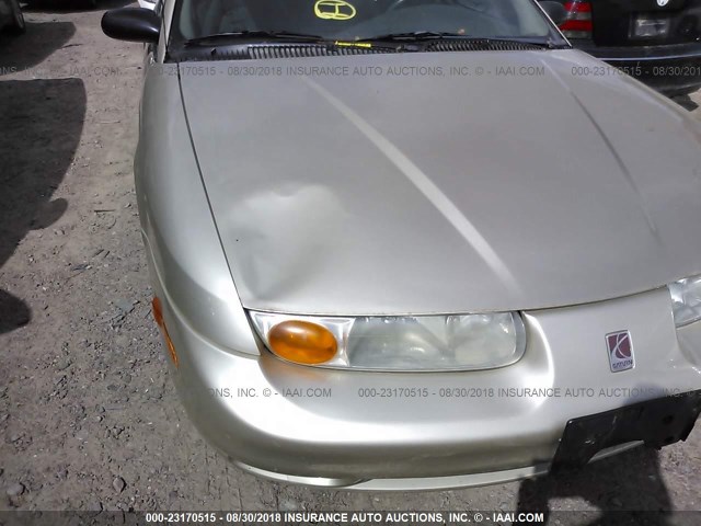 1G8ZH52892Z123918 - 2002 SATURN SL1 GOLD photo 6