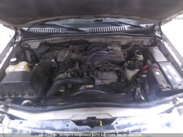 1FMZU73K74UA79209 - 2004 FORD EXPLORER XLT/XLT SPORT/NBX 银色 照片 10