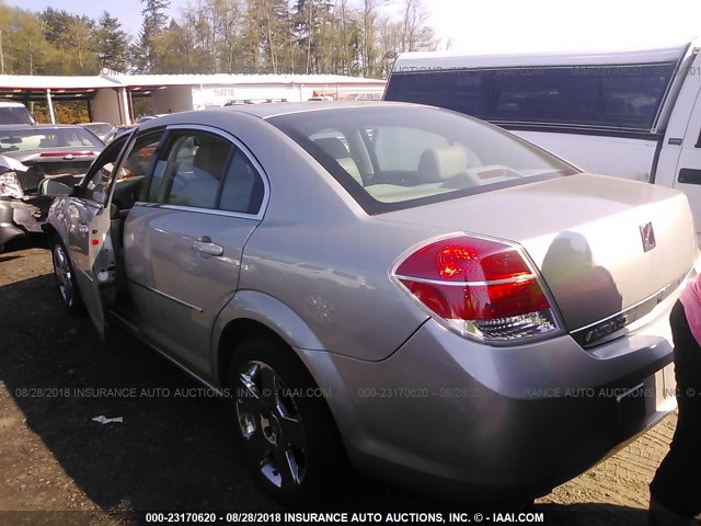 1G8ZS57N67F274997 - 2007 SATURN AURA XE SILVER photo 3