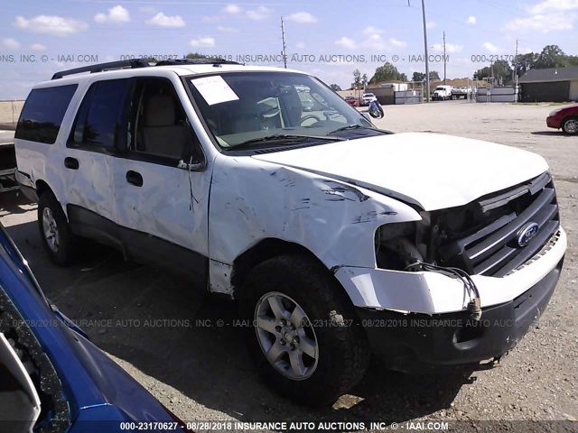 1FMJK1G55DEF33813 - 2013 FORD EXPEDITION EL XL WHITE photo 1