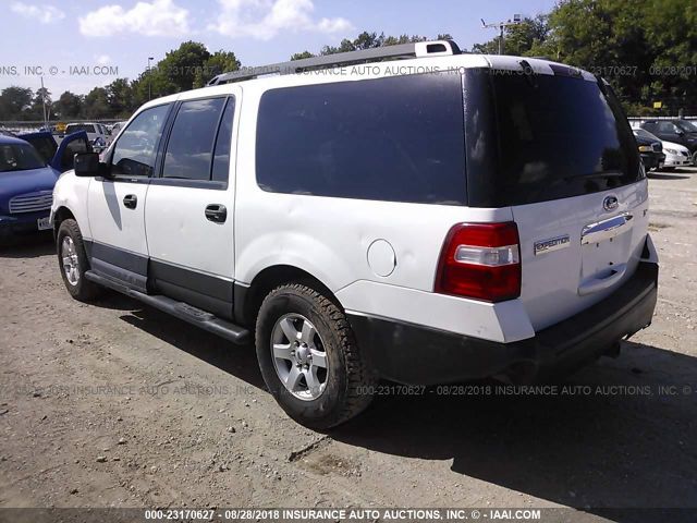 1FMJK1G55DEF33813 - 2013 FORD EXPEDITION EL XL WHITE photo 3