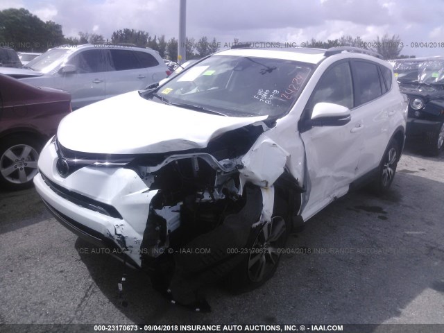 JTMWFREV9JD124229 - 2018 TOYOTA RAV4 ADVENTURE/XLE 白色 照片 2