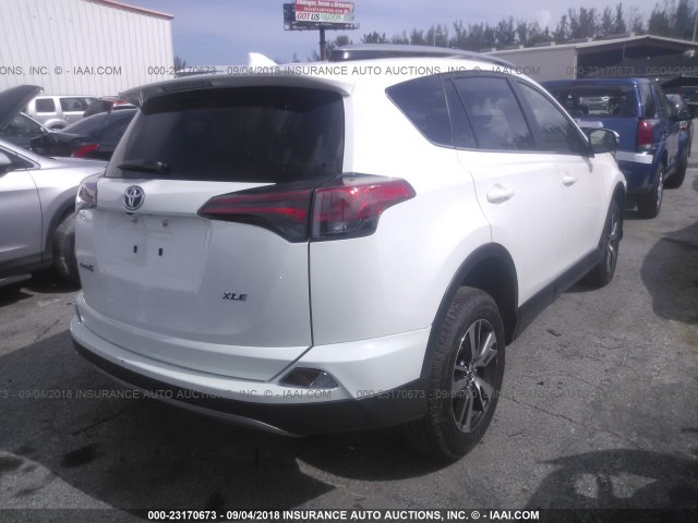 JTMWFREV9JD124229 - 2018 TOYOTA RAV4 ADVENTURE/XLE 白色 照片 4