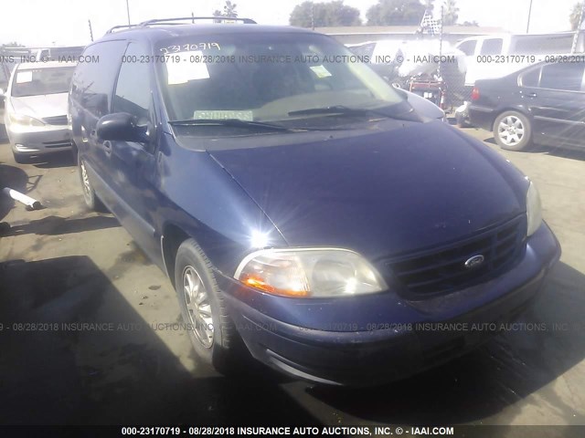 2FMZA514XXBA37905 - 1999 FORD WINDSTAR LX BLUE photo 1