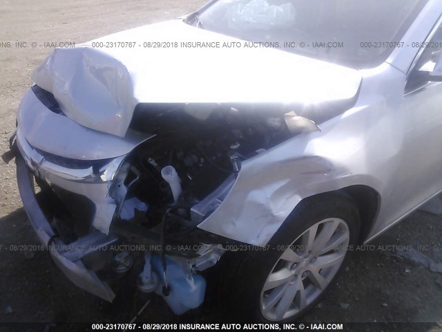 1G11H5SL8EF146418 - 2014 CHEVROLET MALIBU LTZ 银色 照片 6