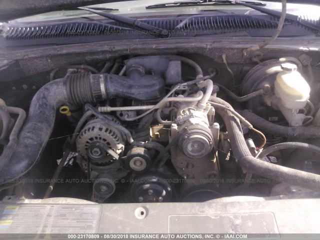 1GCEC19X87Z124039 - 2007 CHEVROLET SILVERADO C1500 CLASSIC BLACK photo 10