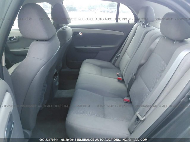 1G1ZB5EB8AF249422 - 2010 CHEVROLET MALIBU LS GRAY photo 8